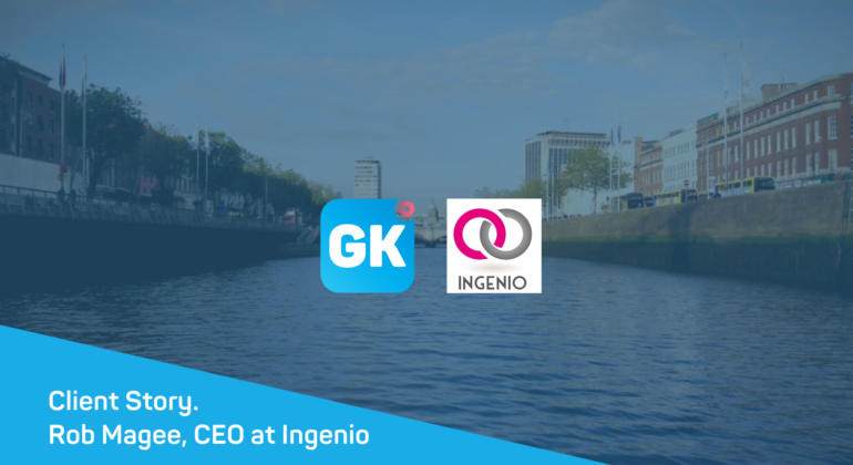 Rob Magee CEO at Ingenio. Gallagher Keane Clients