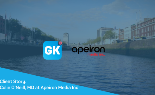 Colin O'Neill. MD at Apeiron Media Inc. Gallagher Keane Client