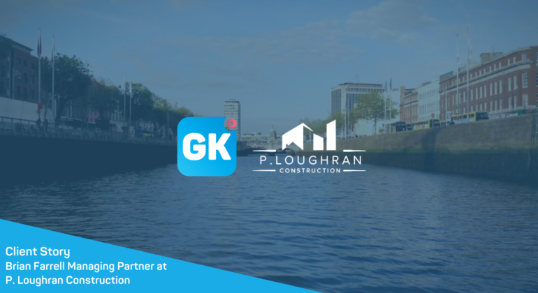 Brian Farrell, Managing Partner at P. Loughran Construction Limited. Gallagher Keane Client Video.